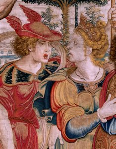 Hercule soutenant la sphère céleste (série Les Sphères) - Bernart van (attr. to) Orley
