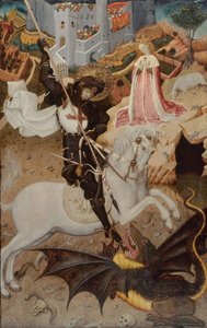 Saint Georges tuant le dragon, 1434-1435 - Bernat Martorell the Elder