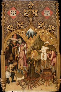 Le Martyre de Sainte Lucie, vers 1440 - Bernat Martorell the Elder