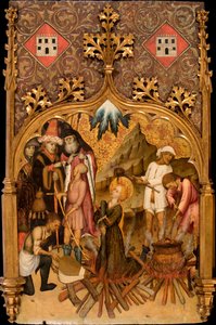Le martyre de Sainte Lucie, Martorell, Bernat, l