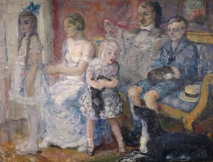 La famille Folkestad - Bernhard Dorotheus Folkestad