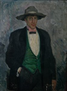 Le peintre Niels Astrup - Bernhard Dorotheus Folkestad