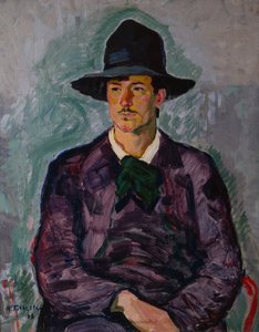 Le peintre Theodor Laurey