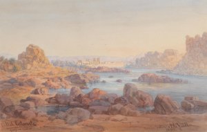 French : Nil Cataracte, frontière de la Nubie - Bernhard Fiedler