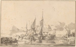 Canal à Utrecht, 1771, publié en 1787