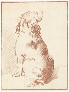 Chien assis - Bernhard Schreuder