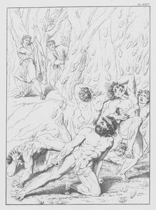 La Divine Comédie de Dante, Inferno (Enfer), Planche XXIV - Bernhard Schuler