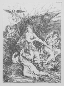 La Divine Comédie de Dante, Purgatorio (Purgatoire), Planche XXVII - Bernhard Schuler