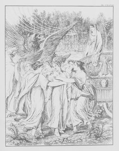 La Divine Comédie de Dante, Purgatorio (Purgatoire), Planche XXXVIII - Bernhard Schuler