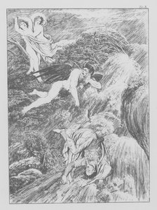 La Divine Comédie de Dante, Purgatorio (Purgatoire), Planche X - Bernhard Schuler