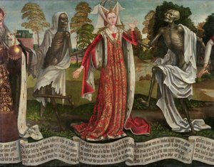 Danse Macabre : Impératrice (détail) - Bernt Notke