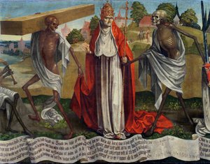 Danse Macabre : Pape (détail) - Bernt Notke