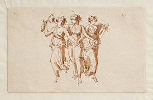Trois bacchantes dansantes - Bertel Thorvaldsen