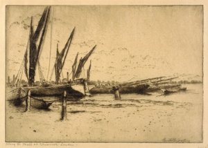 Le long du Mall, Londres - Bertha E. Jaques