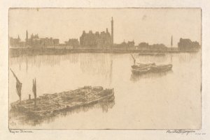 Brouillard sur la Tamise - Bertha E. Jaques