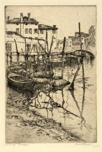 Le Tangle, Chioggia - Bertha E. Jaques