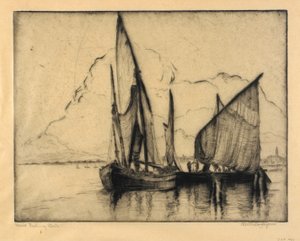 Bateaux de pêche à Venise