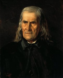 Portrait de Friedrich Rückert 1788-1866, 1864 - Bertha Froriep