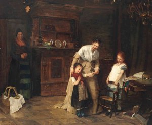 Nouveaux amis, 1875 - Bertha Wegmann