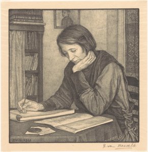 Portrait de Sanne Bruinier - Bertha van Hasselt (signed by artist)