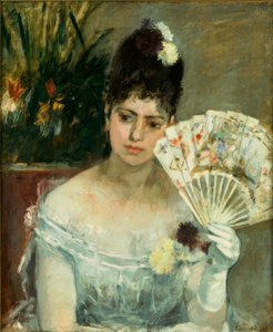 Au bal - Berthe Morisot