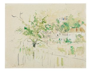 Bougival, 1884 - Berthe Morisot