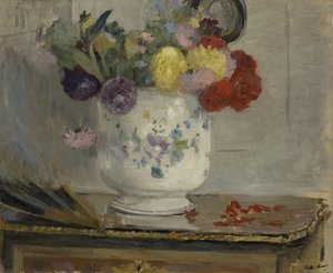 Dahlias, 1876 - Berthe Morisot