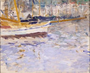 Le port de Nice - Berthe Morisot