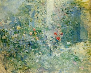 Jardin à Bougival, 1884 - Berthe Morisot