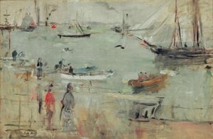 Scène de port, Île de Wight - Berthe Morisot