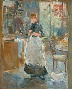 Dans la salle à manger, 1886 - Berthe Morisot