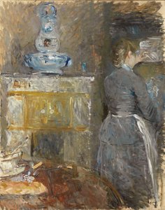 Dans la salle à manger, 1880 - Berthe Morisot