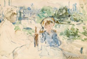 Le déjeuner à la campagne, 1879 - Berthe Morisot