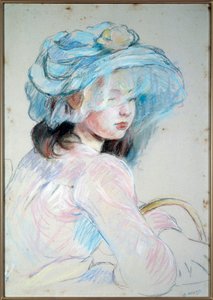 Petite fille avec panier
