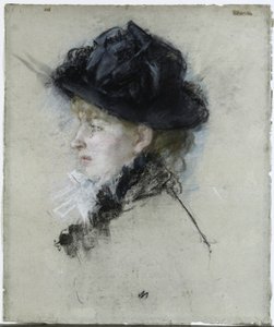 Mlle Louise Riesener, 1888 - Berthe Morisot