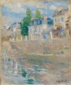 Sur les rives de la Seine à Bougival