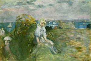 Sur la Falaise au Portrieux, 1894
