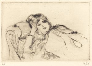 Repos, 1888-1890 - Berthe Morisot