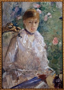 Été ou Portrait de fille par Berthe Morisot - Berthe Morisot