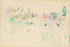 Les Meules à Jersey, 1886 - Berthe Morisot