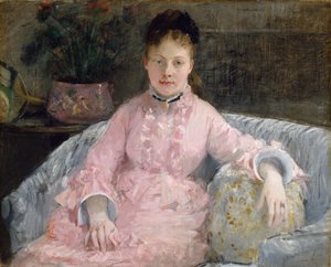 La robe rose Albertie-Marguerite Carré, plus tard Madame Ferdinand-Henri Himmes, vers 1870