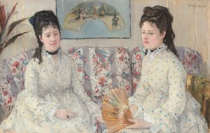 Les sœurs, 1869 - Berthe Morisot