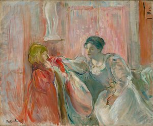 Femme et enfant - Berthe Morisot
