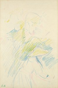 Jeune fille dans le jardin, 1888
