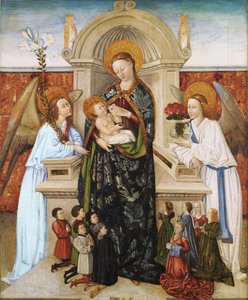 La Vierge et l'Enfant avec Sainte Inès et Sainte Barbara