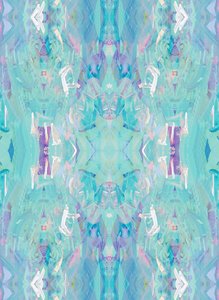 Aqua, 2014 (technique mixte, impression numérique)