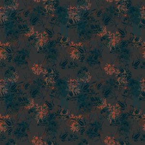 Burnt Umber Floral, 2015 (motif répétitif illustratif)