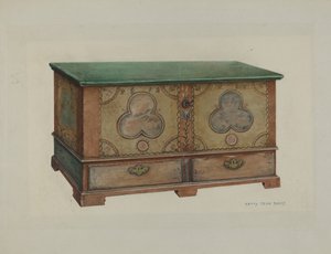 Coffre allemand de Pennsylvanie - Betty Jean Davis