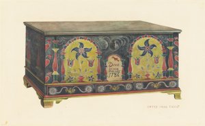 Coffre allemand de Pennsylvanie - Betty Jean Davis