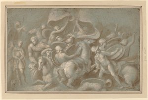 Scène de bataille